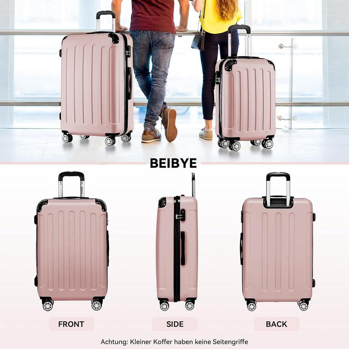Actual product image Beibye Reisekoffer mit Zwillingsrollen (110 l, L (90 - 115l))