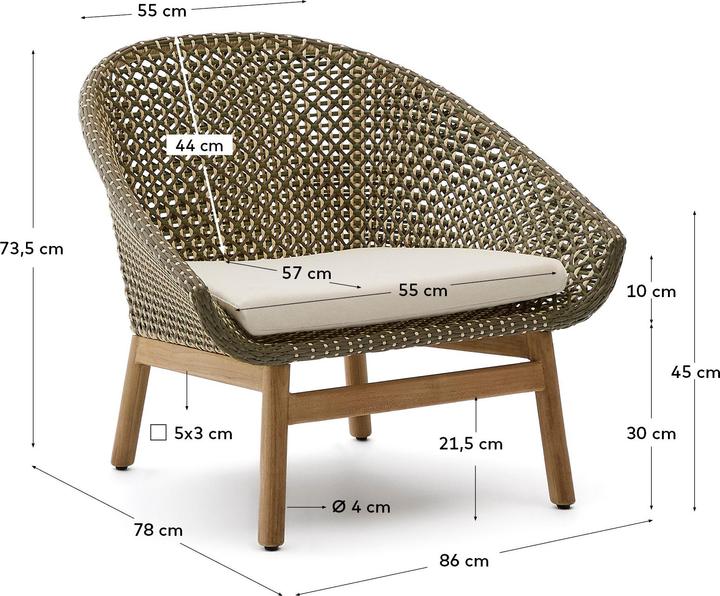 Actual product image Kave Home Olbia