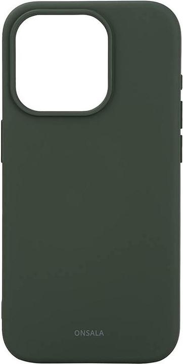 Produktbild Carl ONSALA Back Sil Touch Recycled MagSerie iPhone 15 Pro Olivgrün (Apple iPhone 15 Pro)