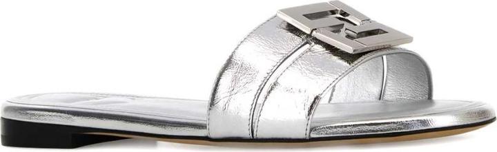 Actual product image Fendi Sandals Silver (36)
