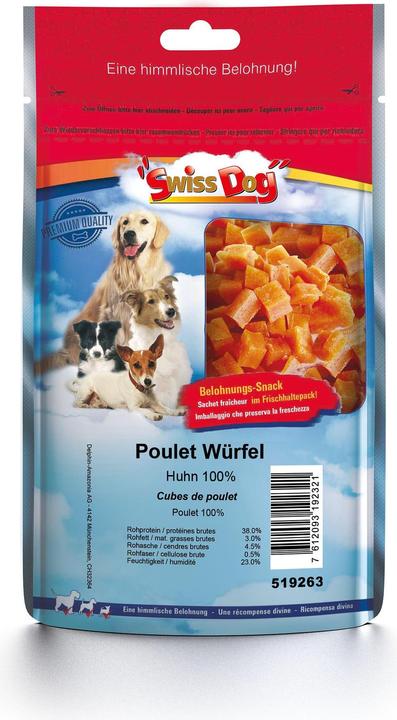 SwissDog Chicken cubes (Adult, 1 pcs., 600 g)