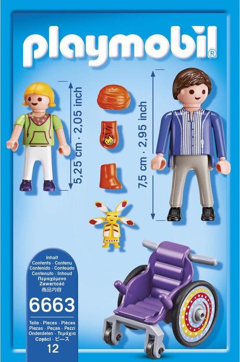 Produktbild Playmobil Kind im Rollstuhl (6663)