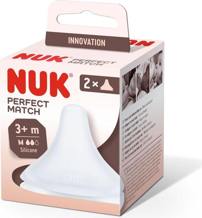 Actual product image NUK Perfect Match teat M 3+m 10124029