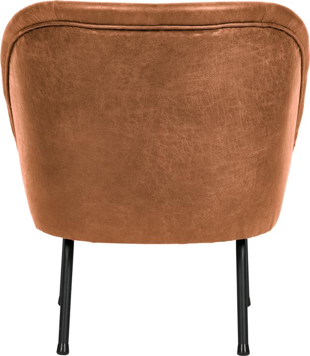 Productafbeelding BePureHome Fauteuil Vogue Leer Cognac