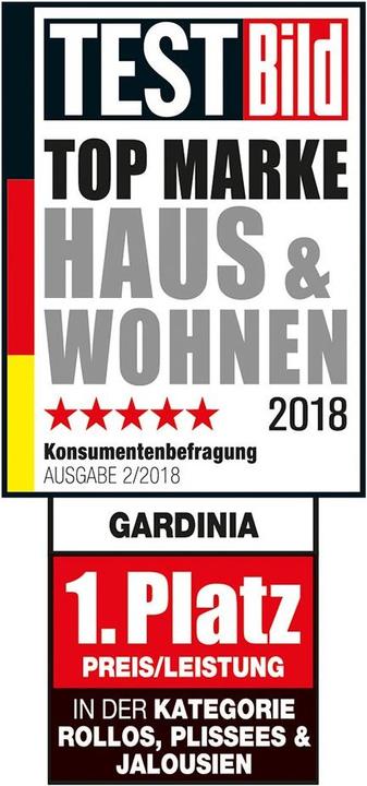 Produktbild Gardinia Easyfix Plissee mit 2 Bedienschienen (70 x 130 cm)