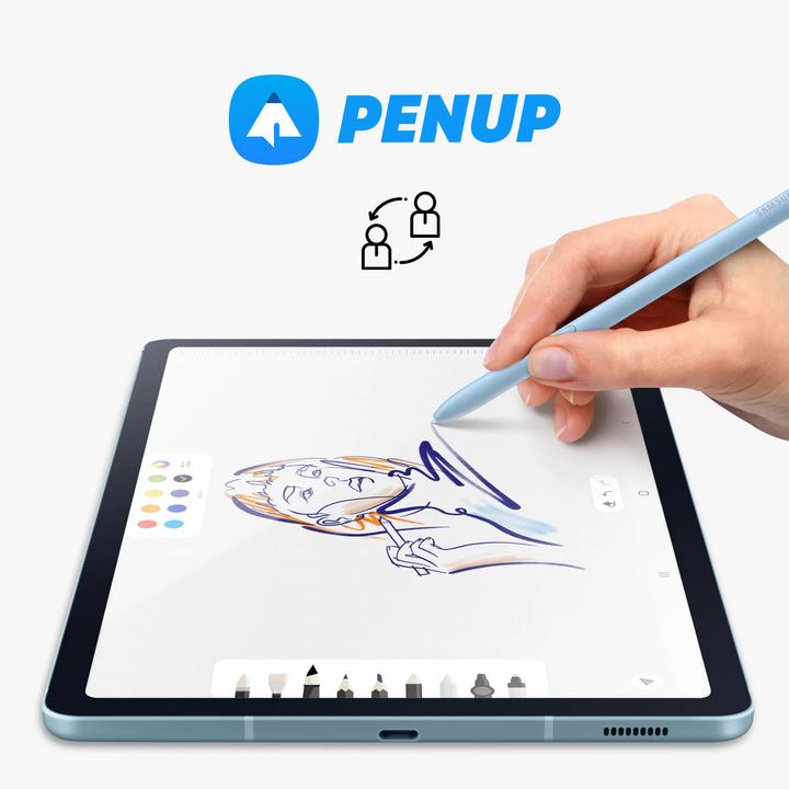 Actual product image Samsung EJ-PP610BLE Stylus S Pen for Galaxy S6 Lite Blue (bulk pack)