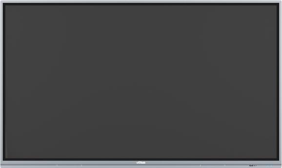 Actual product image vivitek DS NovoTouch BK860i silver 86"/3xHDMI/VGA/DP/USB (3840 x 2160 Pixels, 86")