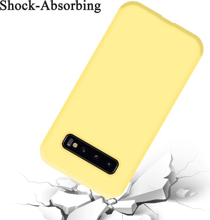 Actual product image Cadorabo TPU Liquid Silicone Case Cover (Samsung Galaxy S10)