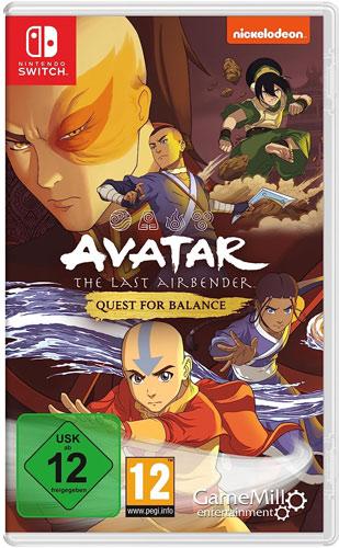 Image du produit GameMill Entertainment Avatar : The Last Airbender - Quête d'équilibre (Switch, Switch Lite, Switch OLED, DE)