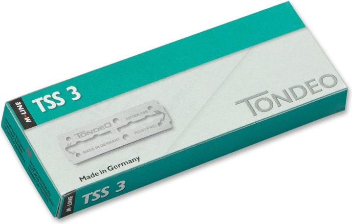 Actual product image Tondeo 10 TSS 3 razor blades (10 x)