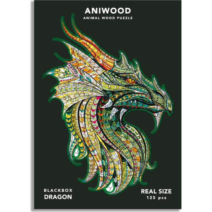 Image du produit Aniwood Puzzle motif dragon (M) (150 pièces)