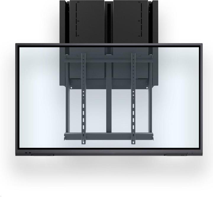 Produktbild edbak ELWM60 Monitor Wandhalterung höhenverstellbar bis 86 Zoll, schwarz (86")