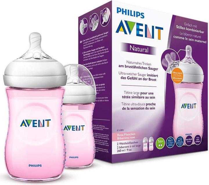 Produktbild Philips Avent Avent Naturnah Flasche 2.0 2er Pack (260 ml)