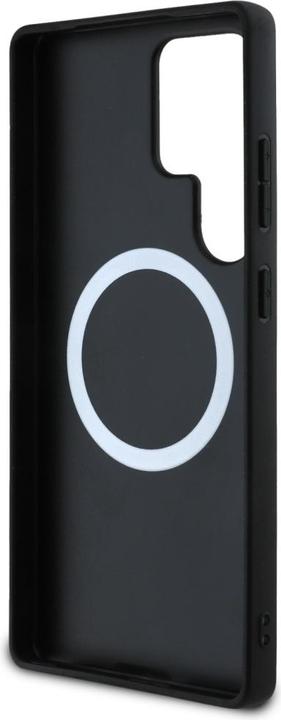 Immagine prodotto BMW Leather Oversized Stripes MagSafe case for Samsung Galaxy S25 Ultra - black (Samsung Galaxy S25 Ultra)