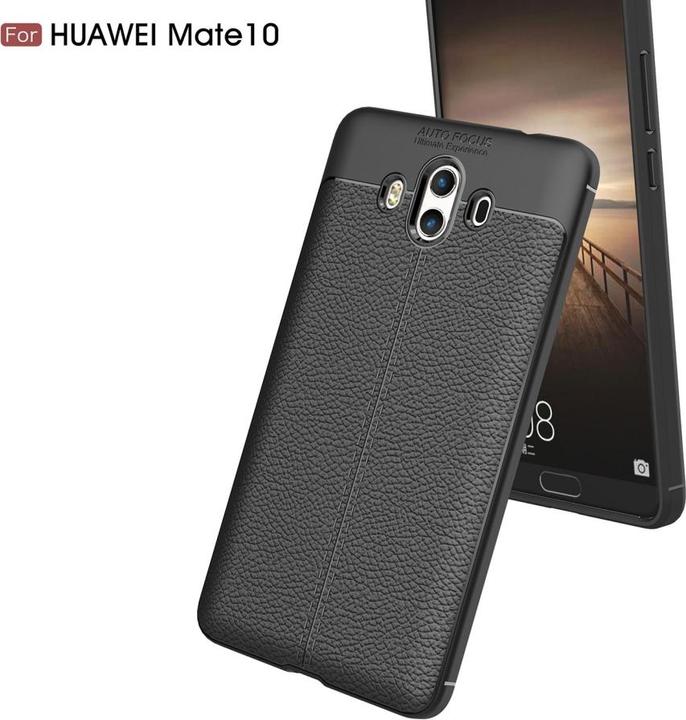 Produktbild Screenguard Huawei Mate 10 Hülle Leather Design TPU Cover (Huawei Mate 10)