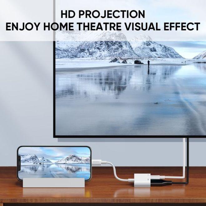 Image du produit Joyroom Adaptateur Lightning vers HDMI (Lightning, HDMI (Type A))