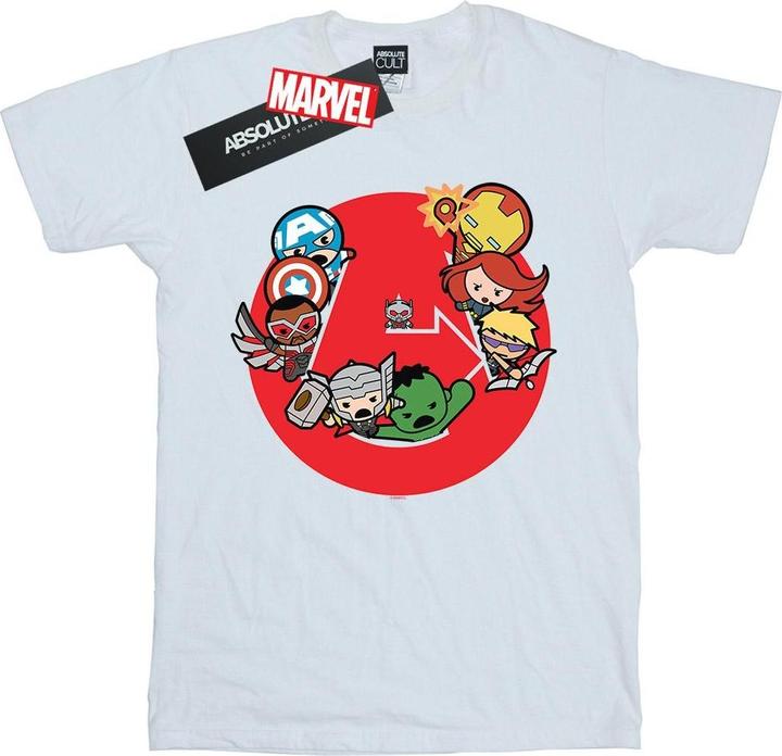Kawaii Avengers Ready Steady War TShirt (L)