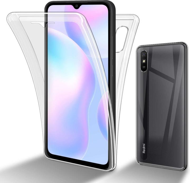 Cadorabo TPU 360 Grad Hülle für Xiaomi RedMi 9A / RedMi 9AT (Xiaomi Redmi 9AT, Xiaomi Redmi 9A)