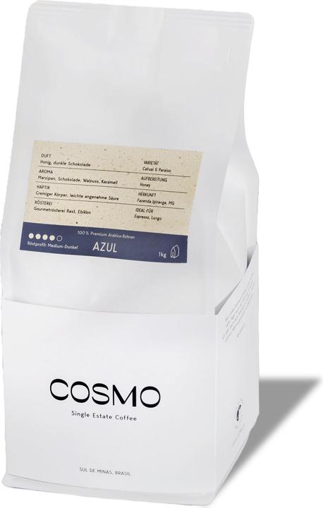 Cosmo Coffee Single Estate Azul (1000 g, Dunkle Röstung)