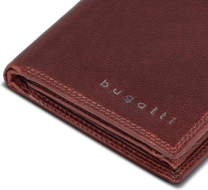 Actual product image Bugatti Valencia wallet leather 10 cm
