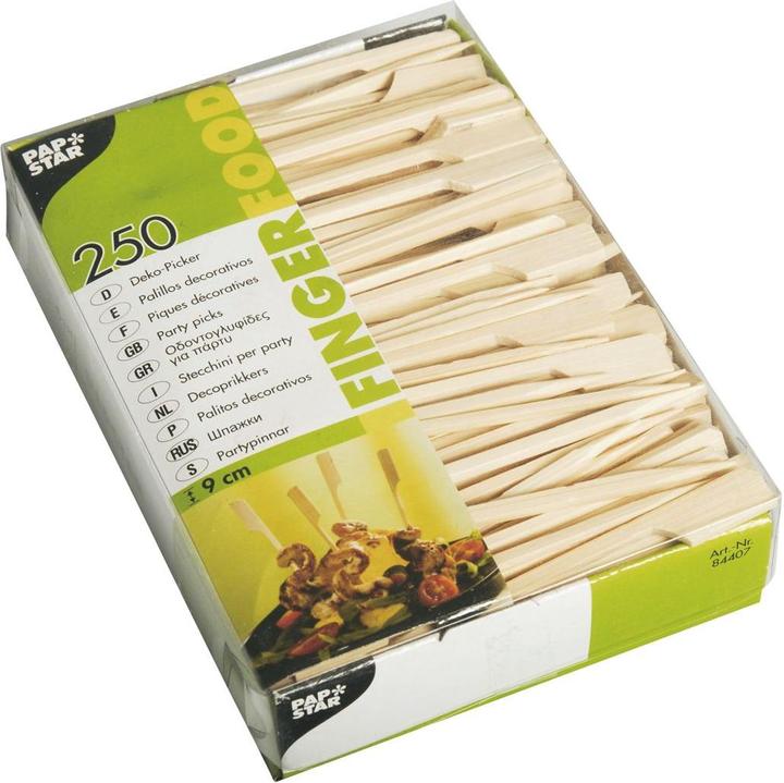 Produktbild Papstar Spiesse Fingerfood Golf (250 x)