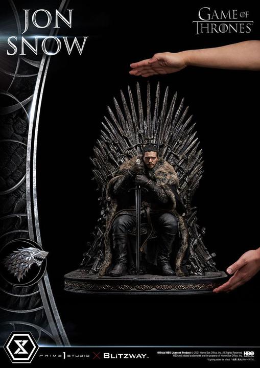 Actual product image Prime 1 Studio Game of Thrones statuette 1/4 Jon Snow 60 cm