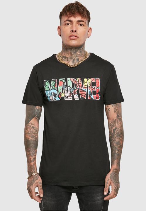 Actual product image Mister Tee Marvel Logo Character Tee (XS)
