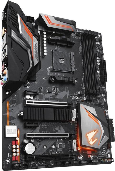 Image du produit Gigabyte X470 Aorus Ultra Gaming (AM4, AMD X470, ATX)