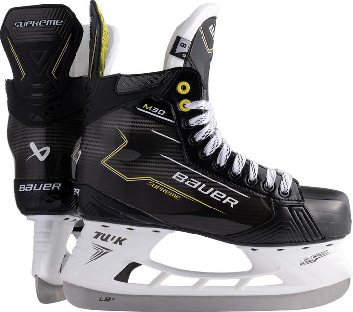 Bauer Supreme M30 INT Hockey-Schlittschuhe (2E, JR-INT 4 - 37,5) (37.5)