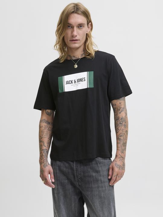 Actual product image Jack & Jones Jjhayato Tee Ss Crew Neck Bts Ln (S)