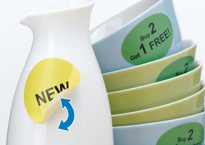 Image du produit HERMA Étiquettes détachables A4