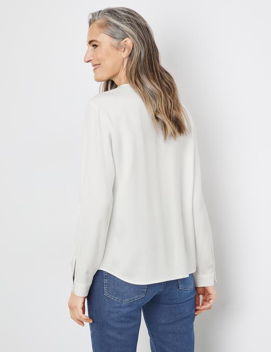 Produktbild Gerry Weber Fliessende Bluse mit einfach gelegten Falten Bluse Langarm (34)