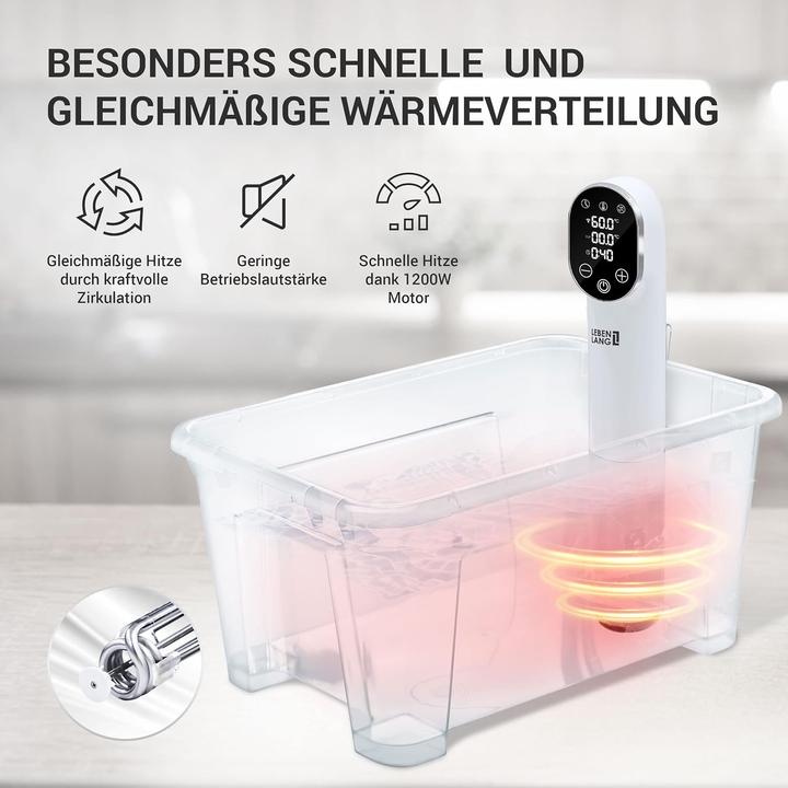 Produktbild Lebenlang Sous Vide Stick - ‎LBS4648-N