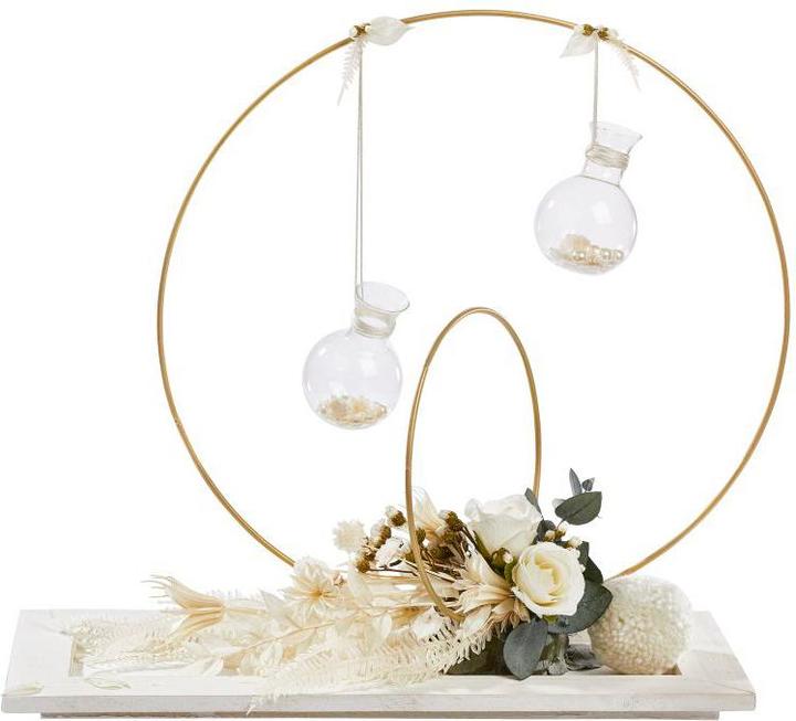 Actual product image Hobby Fun Metal ring "Circle", gold-coloured