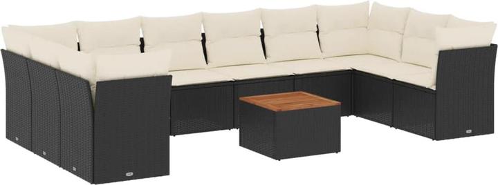 Produktbild VidaXL 10-tlg. Garten-Lounge-Set mit Kissen