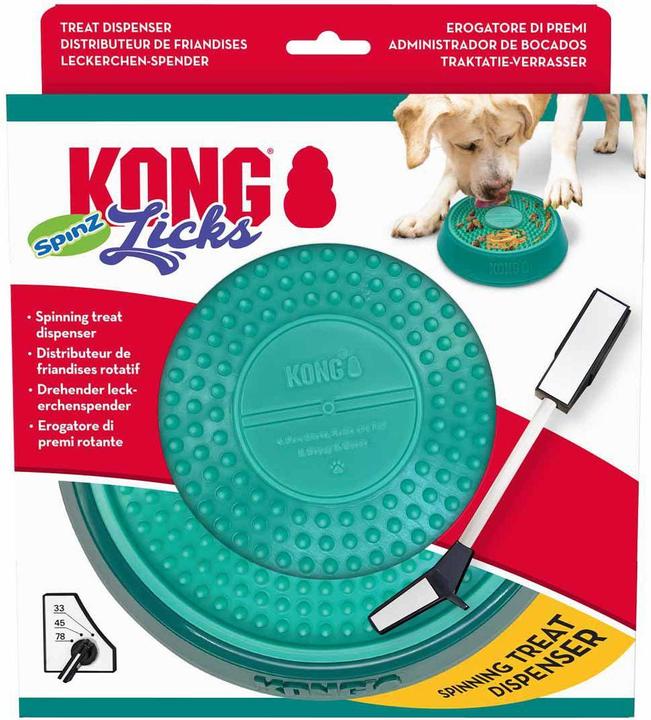 Produktbild KONG Licks Spinz L 20x20x4,5cm (Kauspielzeug Hund)