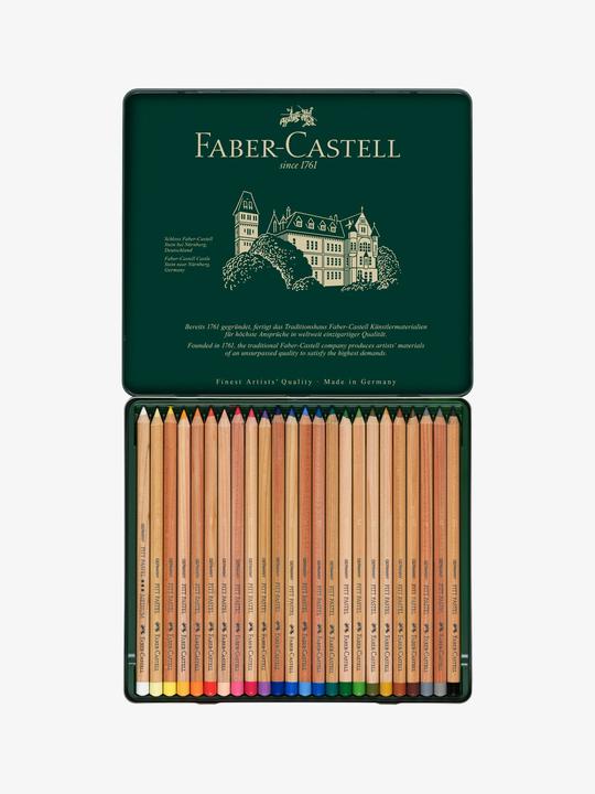 Actual product image Faber-Castell Coloured pencil PITT PASTELL (Multicoloured, 24 x)