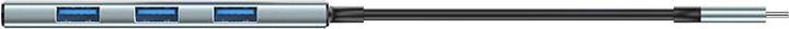 Image du produit Vention USB-C vers HDMI, 3x USB 3.0, SD, TF, PD Hub TOPHB 0.15m Gray (USB-C, 4 Ports)