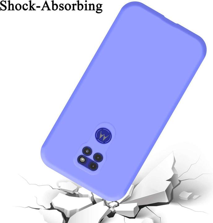 Actual product image Cadorabo Bumper Case for Motorola MOTO G9 PLAY TPU Liquid Silicone Cover for Motorola MOTO G9 PLAY (Motorola Moto G9 Play)