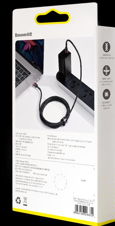 Actual product image Baseus Cafule Fast Charge Series (2 m, USB 2.0)