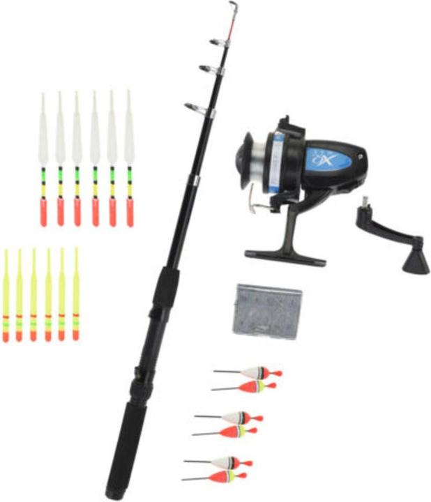 Produktbild XQ Max Angelset 120 teilig (Teleskoprute, Angelset, 165 cm)