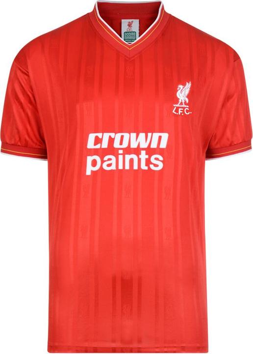 Score Draw Liverpool FC 1986 Retro Trikot