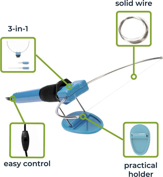 Actual product image Velleman Hot wire cutter 3 in 1