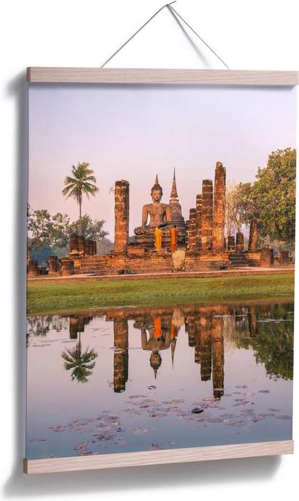 Produktbild Trenddeko Buddhistischer Tempel Sukhothai (40 x 50 cm)