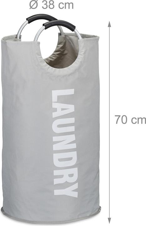 Image du produit Relaxdays Corbeille à linge pliable (60 l)