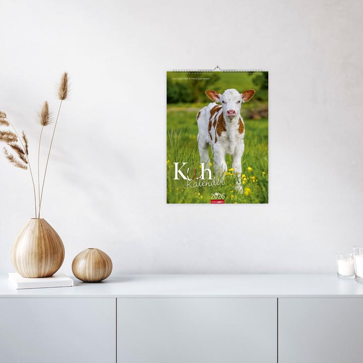 Actual product image Kuh Kalender 2026 (30 x 39 cm, German)