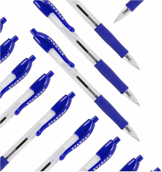 Produktbild Kugelschreiber mit Grip Blau, 36 Stk. (36 x)