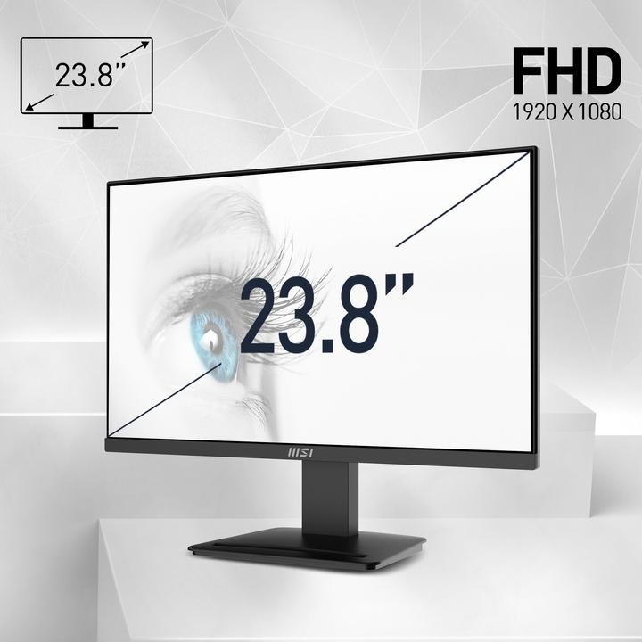 Actual product image MSI PRO MP2412DE (1920 x 1080 pixels, 23.80")