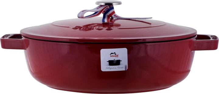 Actual product image Staub Roaster Chistera Drop (24 cm, Casserole + Stewpot, Cast iron)
