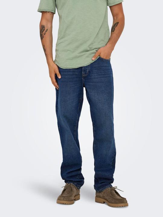 Actual product image Only & Sons Onsedge Straight Box Tai Dnm Cbo Noos (W31/L30)